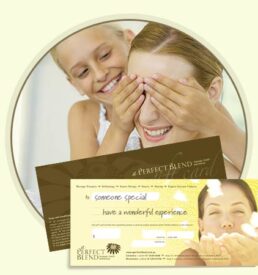 Massage and Beauty Treatments Gift Cards, Gifts Vouchers and Certificate