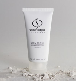 OrganicSpa Clay Treatment, certified organic and natural treatment mask, Caloundra Sunshine Coast