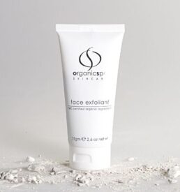 OrganicSpa Face Exfoliant, certified organic, buy online with free delivery
