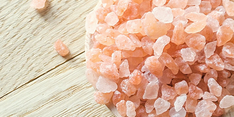 Using edible Himalayan Rock Salt